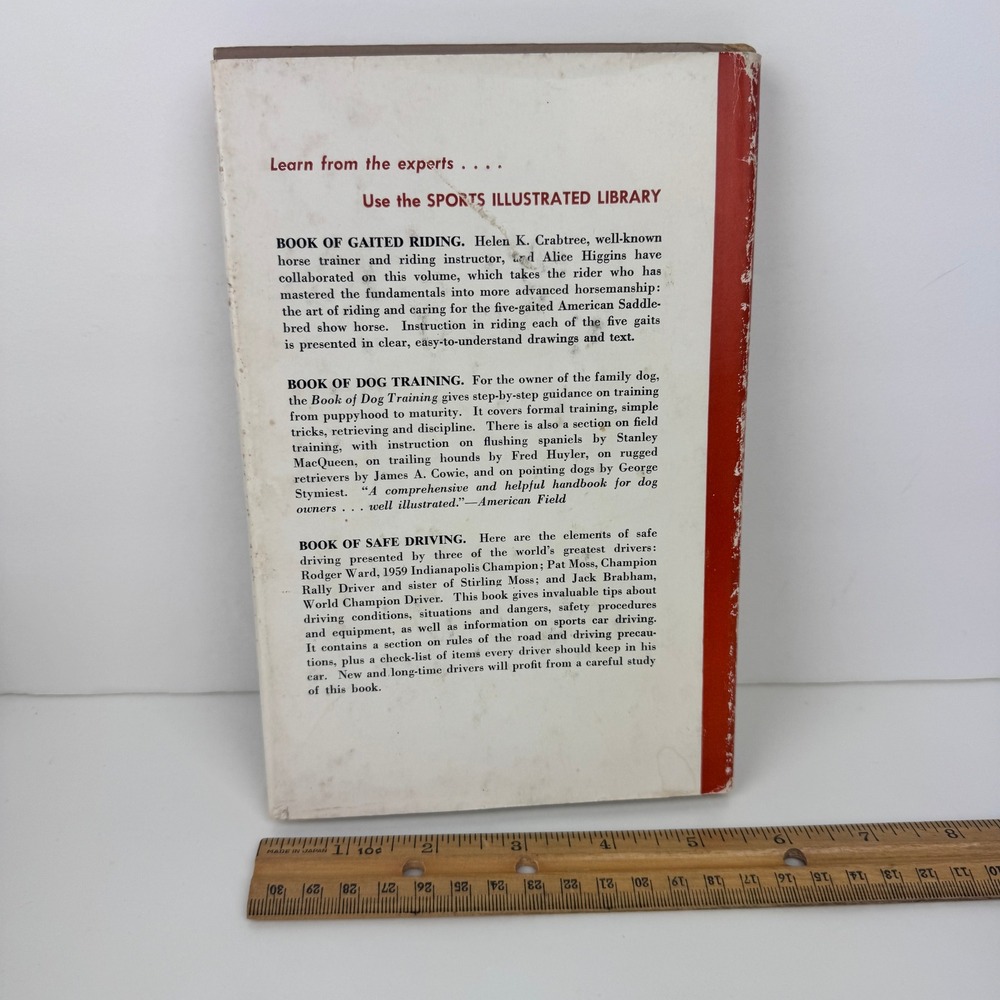 Vtg 1960 4th Print Sports Illustrated Book of Horseback Riding Hardcover READ - Picture 3 of 11